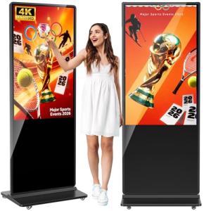 55" Indoor Digital Signage Touchscreen Kiosk Android OS