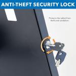 Mount-It! Anti-Theft iPad Kiosk Floor Stand