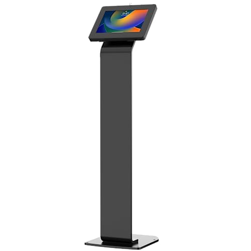 CTA Locking Floor Stand for Various Tablets - Black