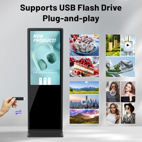 43" Interactive Digital Signage Display with Android 9.0