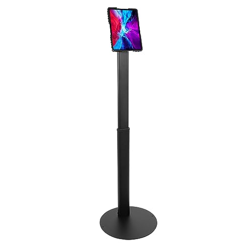 Universal Tablet Floor Kiosk for Business - Black
