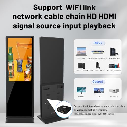 43" Interactive Digital Signage Display with Android 9.0