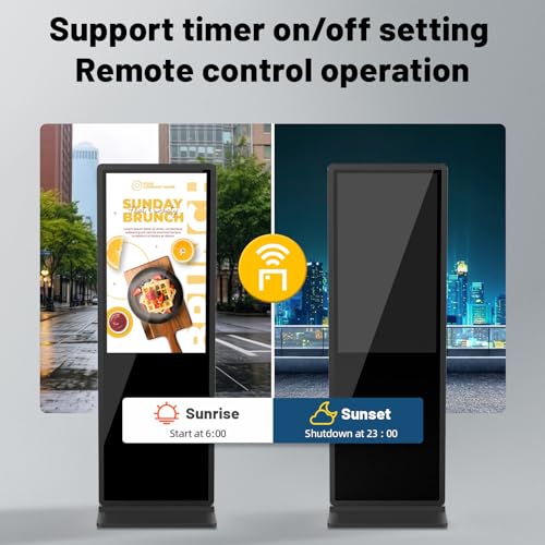 43" Interactive Digital Signage Display with Android 9.0