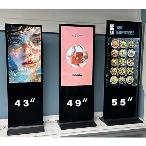 43" Interactive Digital Signage Display with Android 9.0