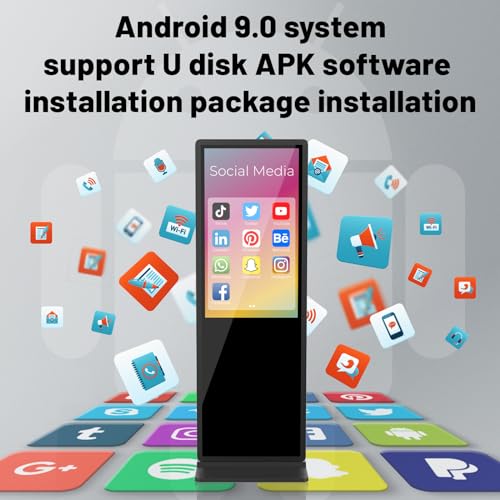 43" Interactive Digital Signage Display with Android 9.0