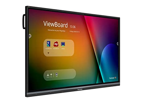 ViewSonic 65" 4K Interactive Display, 20-Point Touch