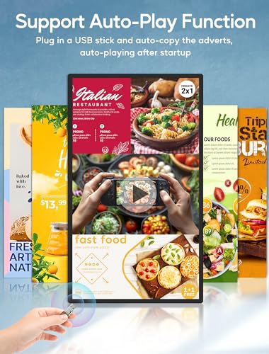 15.6" Digital Signage Display with Touch Screen & Android 11