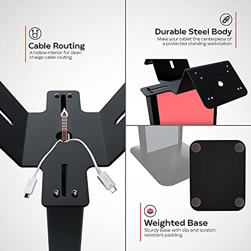 CTA Customizable Floor Stand Kiosk for iPads & Tablets