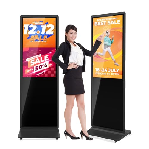 JIYANG 43" LCD Touch Screen Digital Signage Kiosk
