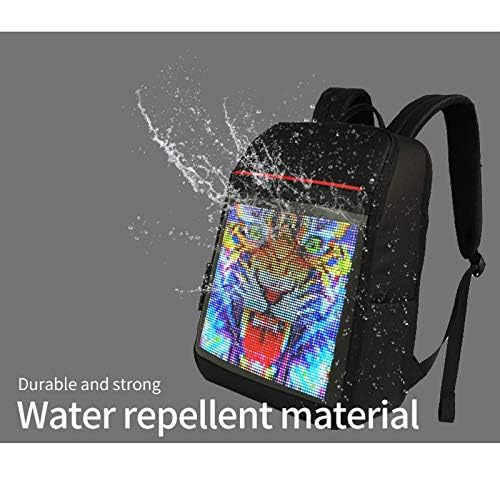 Smart Bluetooth LED Backpack with Colorful LED Panel