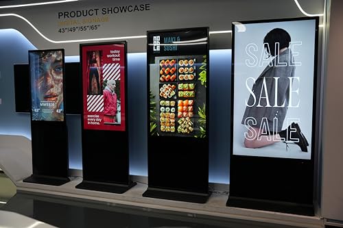 55" Indoor Digital Signage Touchscreen Kiosk Android OS