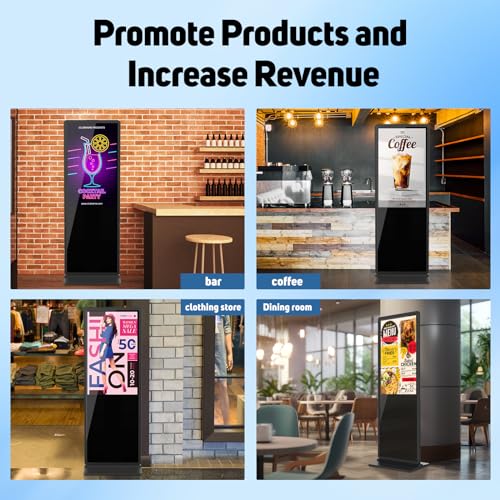 JIYANG 43" LCD Touch Screen Digital Signage Kiosk