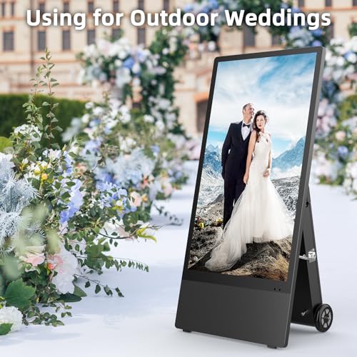 43" Outdoor LCD Kiosk with High Brightness Display