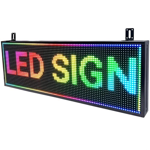 Bright P10 LED Digital Sign with WiFi Control
