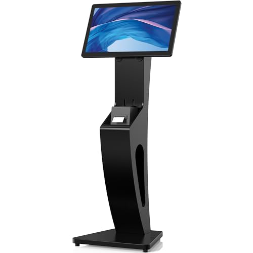 Floor Stand Kiosk with Printer Slot - CTA Display