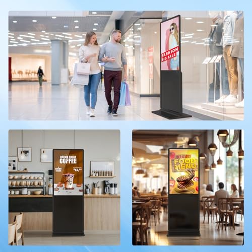 55" Indoor Digital Signage Touchscreen Kiosk Android OS