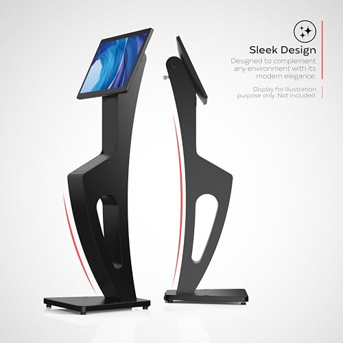 Floor Stand Kiosk with Printer Slot - CTA Display