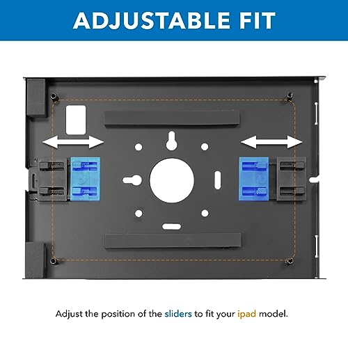 Universal Tablet Floor Stand Kiosk with Anti-Theft Locking
