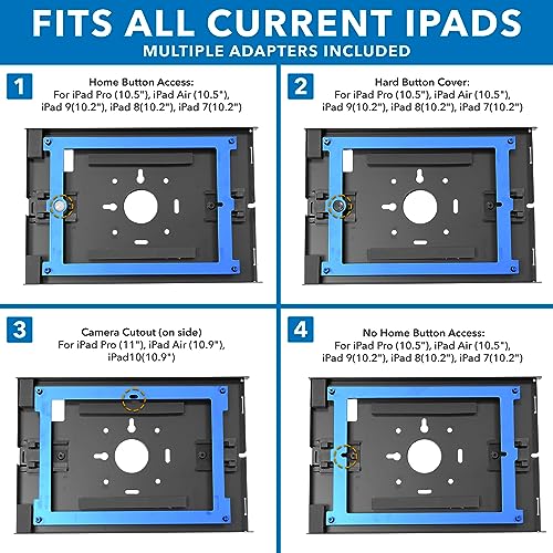 Mount-It! Anti-Theft iPad Kiosk Floor Stand