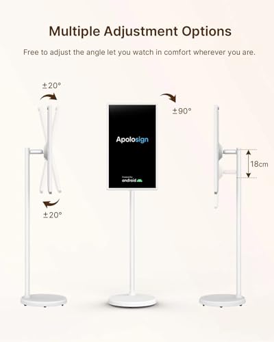 32" ApoloSign Standbyme Portable Monitor, Android OS, Incell Touch