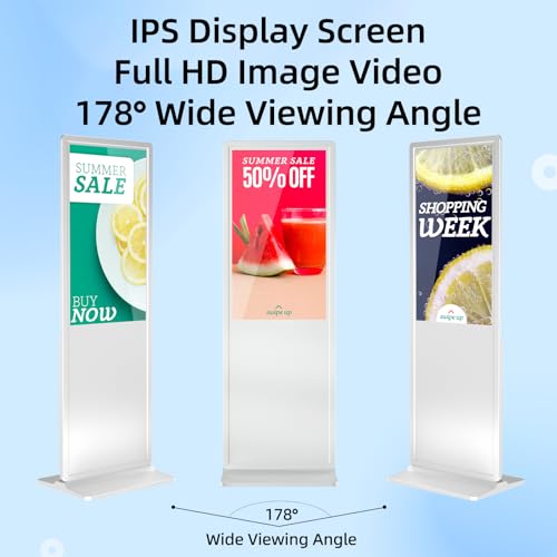 43" Digital Signage Touchscreen Kiosk LCD Display