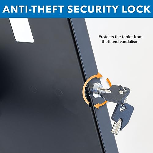 Mount-It! Anti-Theft iPad Kiosk Floor Stand
