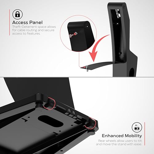 Floor Stand Kiosk with Printer Slot - CTA Display