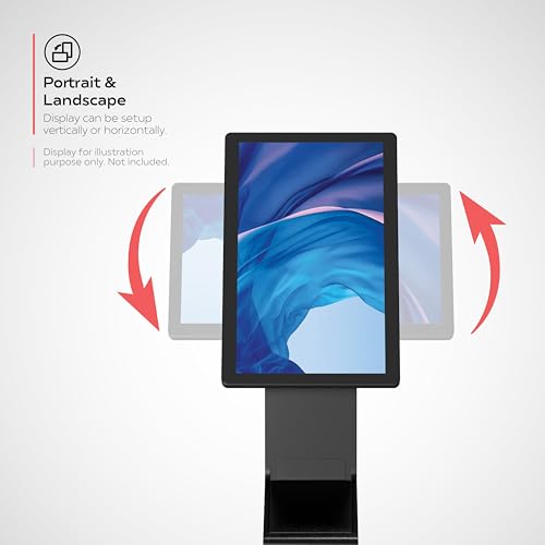 Floor Stand Kiosk with Printer Slot - CTA Display