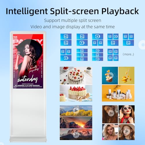 43" Digital Signage Touchscreen Kiosk LCD Display