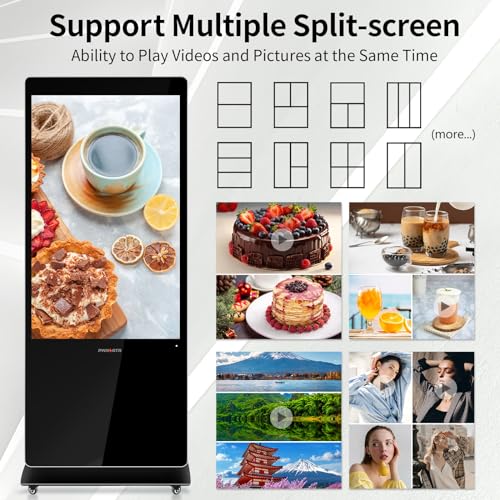 55" Touchscreen Kiosk Android 11.0 Commercial Digital Signage