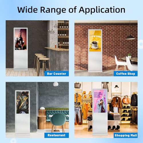 43" Digital Signage Touchscreen Kiosk LCD Display