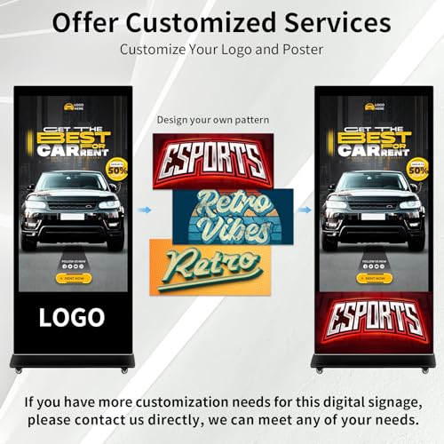 55" Touchscreen Kiosk Android 11.0 Commercial Digital Signage