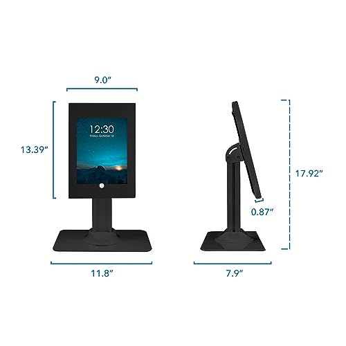 Mount-It! Anti-Theft Tablet Kiosk with Freestanding Base