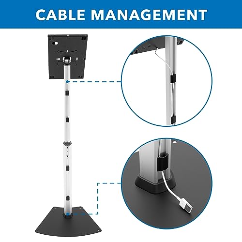 Mount-It! Anti-Theft iPad Kiosk Floor Stand