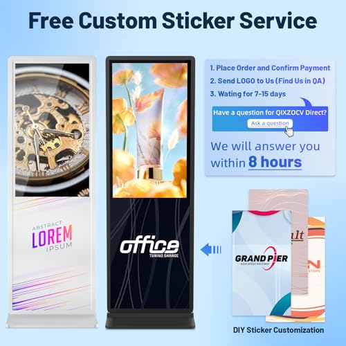 43" Digital Signage Touchscreen Kiosk LCD Display
