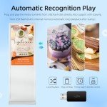 43" Digital Signage Touchscreen Kiosk LCD Display