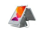 Dual Tablet Kiosk – CTA Security Dual-Tablet Kiosk Stand with 2 Separate Enclosures for iPad 7th/8th/9th Gen | iPad Air 3 | iPad Pro & More - White (PAD-DSTW10)