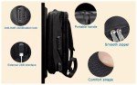 21" LCD Video Ad Backpack, 1920x1080 Resolution, Touch Screen