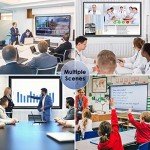 55" 4K UHD Smart Board Interactive DisplayTouch Screen