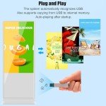 Digital Signage Kiosk Non-touchscreen,8GB+128GB Android 11,Floor Standing Lcd Digital Signage, Commercial Interactive Advertising Display Screen,Digital Signage with Auto Media Player (White, 50 Inch)