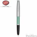 Aurora Duo Cart Light Green Fountain Pen Medium Nib