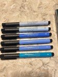 Faber-Castell Pitt Artist Brush Pens Blue Set
