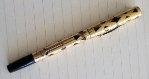Waterman Ideal 18k Gold Filigree Fountain Pen