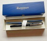 Waterman Phileas Kulture Black Fountain Pen - Fine Nib