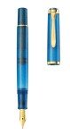 Pelikan M200 Golden Lapis Fountain Pen - Broad