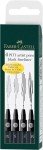 Faber-Castell Pitt Artist Ink Pen Set - 4 Pack