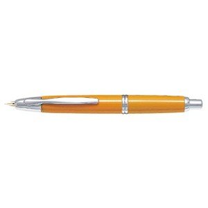 Pilot Capless Fountain Pen - Deep Yellow Design