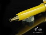 Aurora Ipsilon Yellow Resin Ballpoint Pen