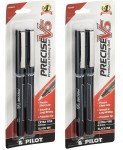 Pilot Precise V5 Extra Fine Black Ink Pens