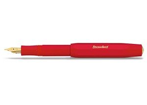 Kaweco Classic Sport Red Fountain Pen with Gold Nib